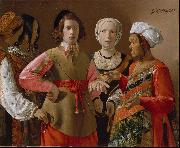 Georges de La Tour Fortune Teller USA oil painting artist
